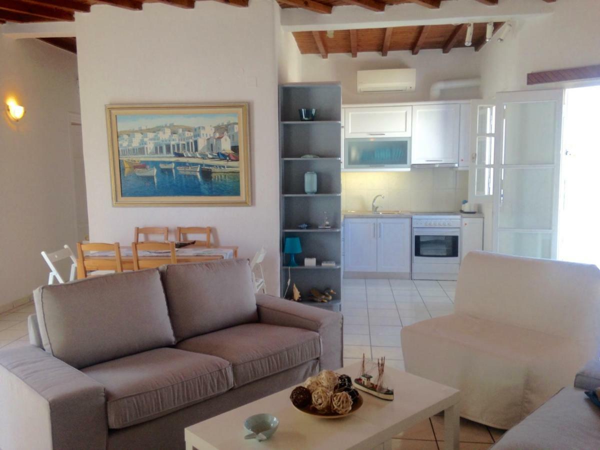 Magical Ornos! Beach House!Beach 1' Walk-Mykonos Town 2Km Dış mekan fotoğraf