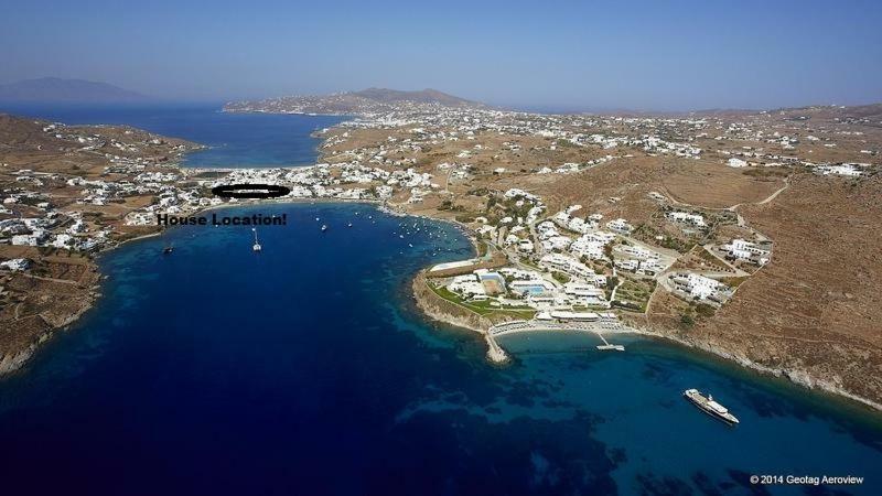 Magical Ornos! Beach House!Beach 1' Walk-Mykonos Town 2Km Dış mekan fotoğraf