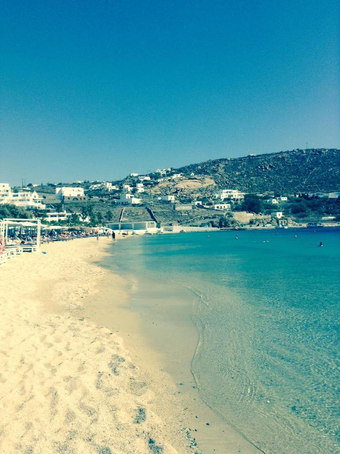 Magical Ornos! Beach House!Beach 1' Walk-Mykonos Town 2Km Dış mekan fotoğraf