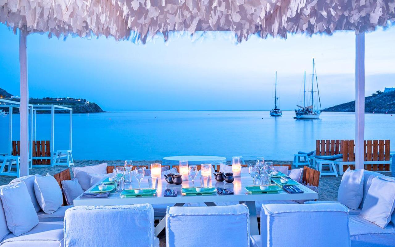 Magical Ornos! Beach House!Beach 1' Walk-Mykonos Town 2Km Dış mekan fotoğraf