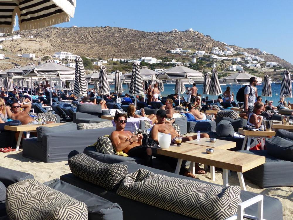 Magical Ornos! Beach House!Beach 1' Walk-Mykonos Town 2Km Dış mekan fotoğraf